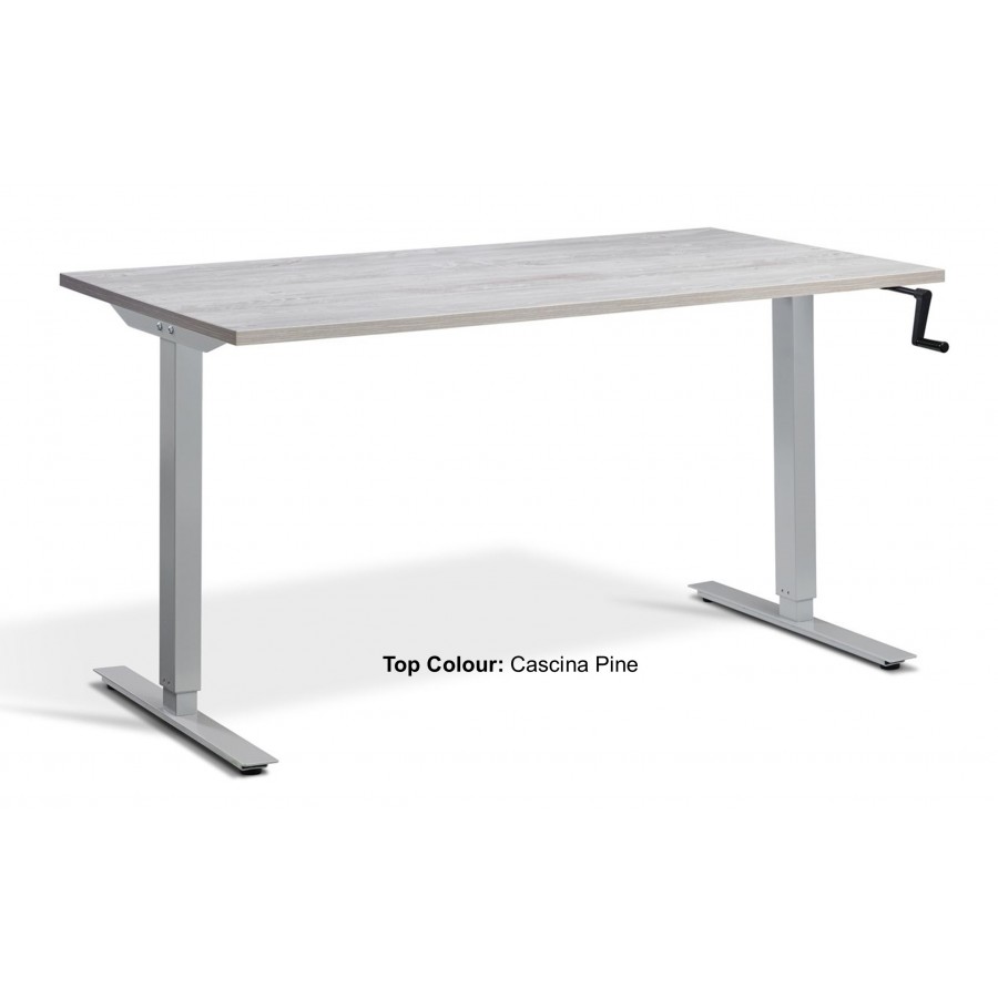 Solo Manual Height Adjustable Desk